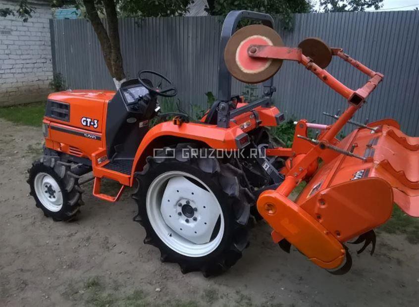 Б/у Мини-трактор Kubota GT-3 , 2012 г.в., купить , 125 000 ₽