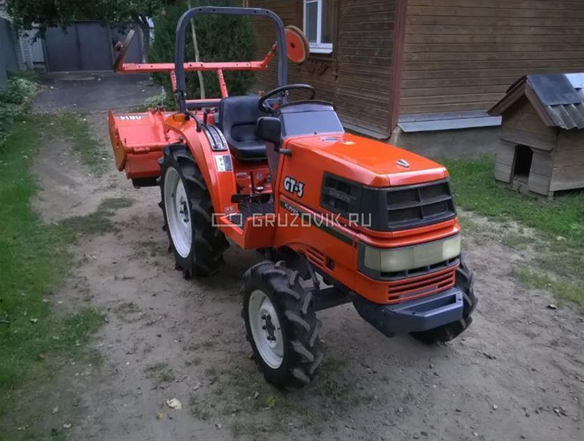 Б/у Мини-трактор Kubota GT-3 , 2012 г.в., купить , 125 000 ₽