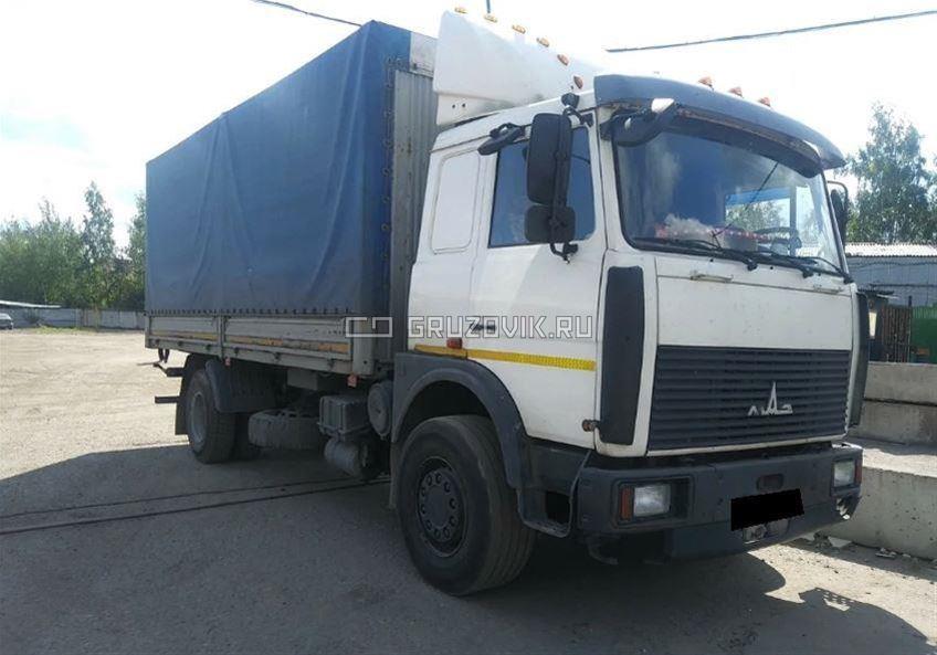 Б/у Тентованный грузовик МАЗ 5336 , 2012 г.в., купить , 345 000 ₽
