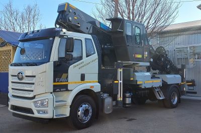 новая Телескопический автогидроподъёмник Horyong SKY4504N на шасси FAW CA6DK1-32E53 в продаже на Gruzovik.ru