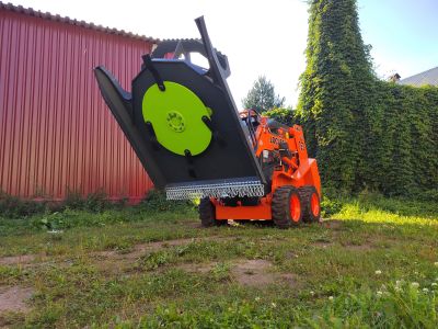 новый Навесной мульчер для мини-погрузчика Niubo DAW 180 в продаже на Gruzovik.ru