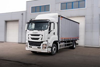 новый Тентованный грузовик Isuzu Giga 41 м3 в продаже на Gruzovik.ru